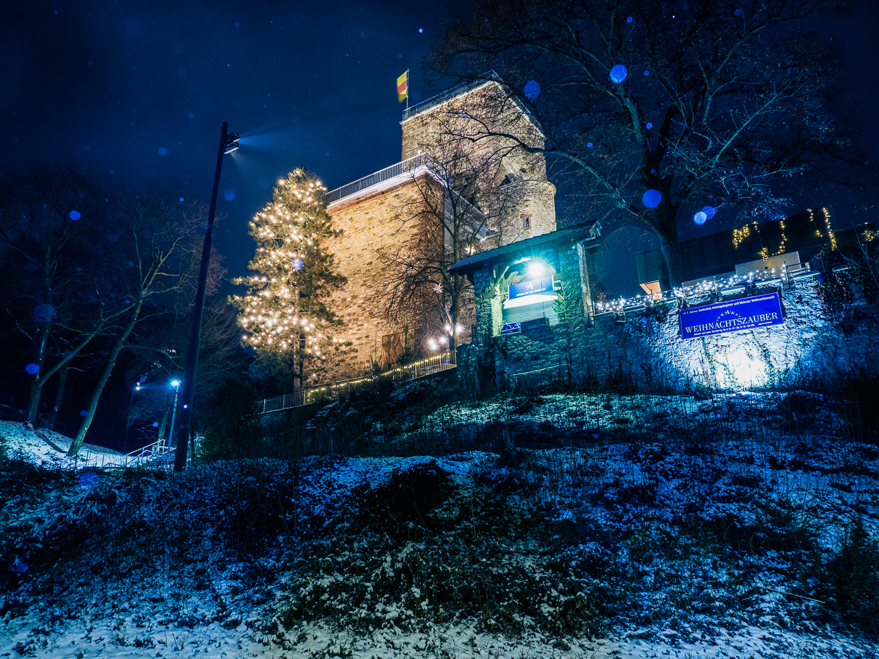 Weihnachtsmarkt auf dem Turmberg