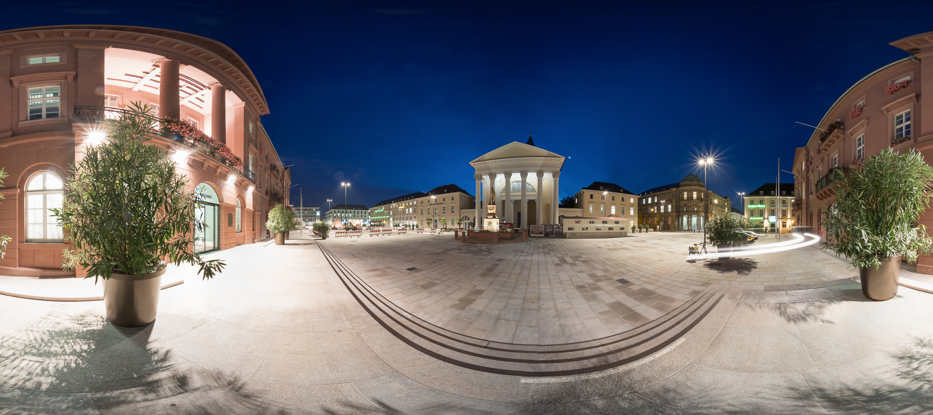 Marktplatz in Karlsruhe