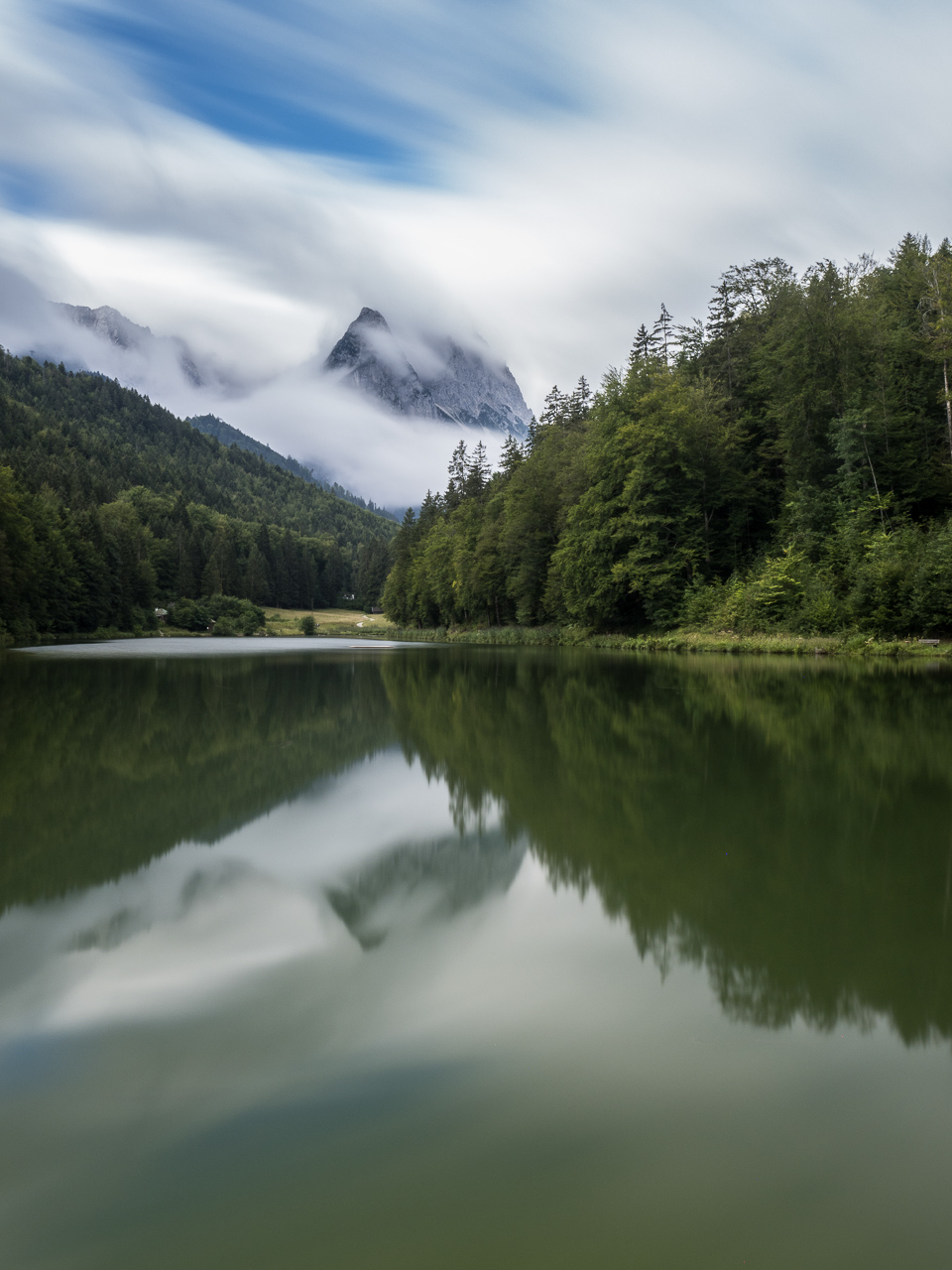 Riessersee in Garmisch-Patenkirchen