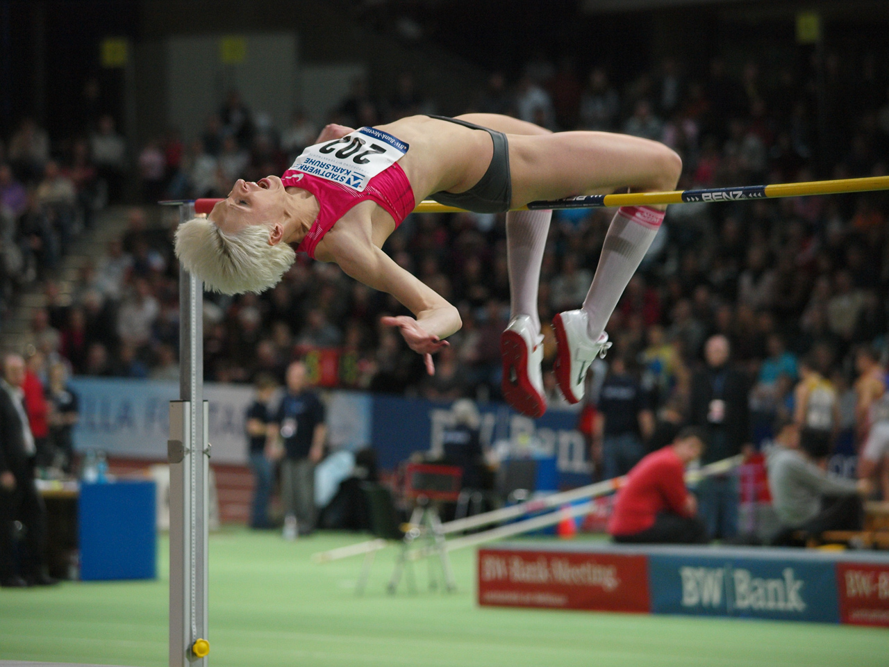 Hochsprung Europahalle